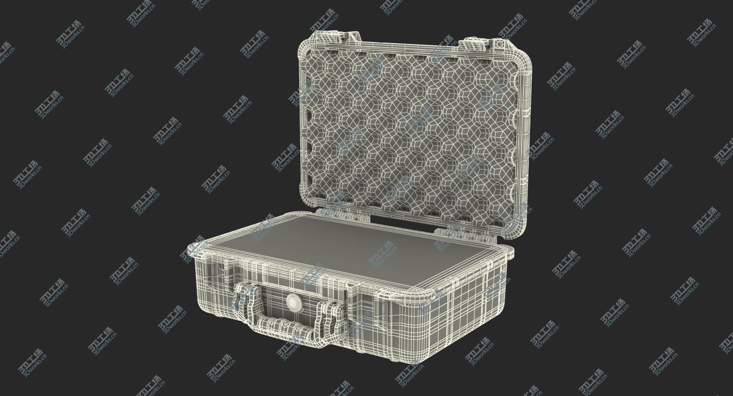 images/goods_img/2021040232/Pelican Case Yellow with Foam 3D model/4.jpg